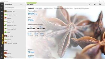 Image 0 for Food Cost Profiler for Wi…