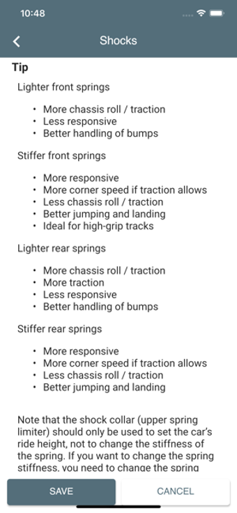 Image 2 for So Dialed - RC Setup App