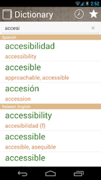 Image 1 for Spanish English Dictionar…