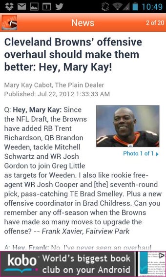 Image 1 for cleveland.com: Browns New…