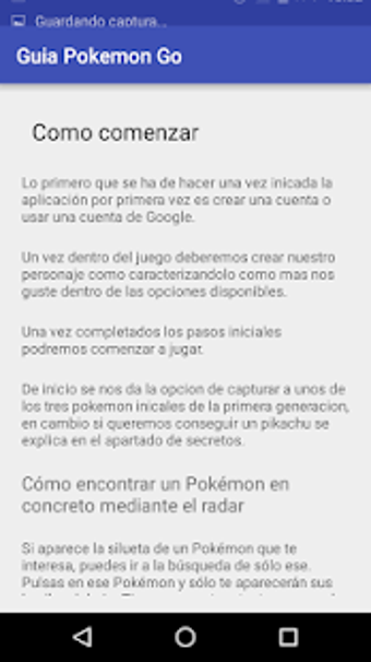 Image 0 for Guia Pokemon Go