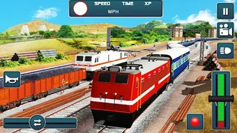 Image 0 for Super Metro Train Uphill …