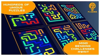 Image 0 for Aether Flow: Logic Puzzle