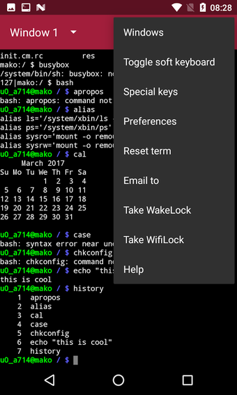 Image 2 for Terminal Emulator Free