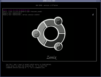 Image 1 for Zenix Linux (64-bit)