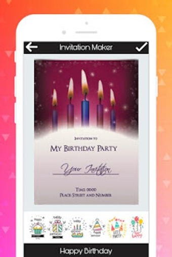 Image 2 for Invitation Card Maker : F…
