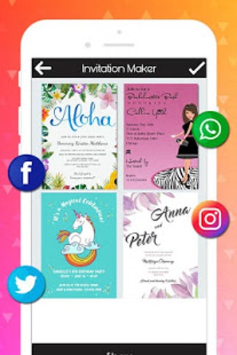 Image 1 for Invitation Card Maker : F…