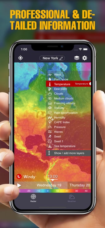 Imagen 3 para Weather Radar - live sate…