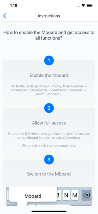 Image 1 for Mboard  Muslim Keyboard