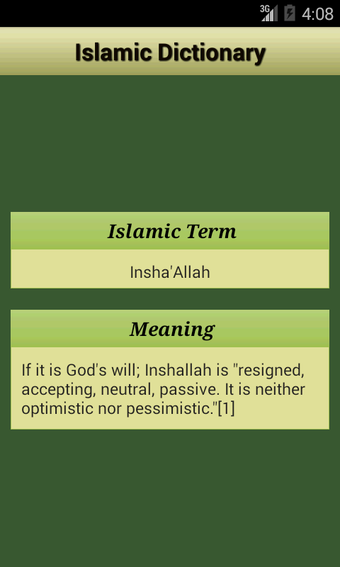 Imagen 1 para Islamic Dictionary Pro: F…