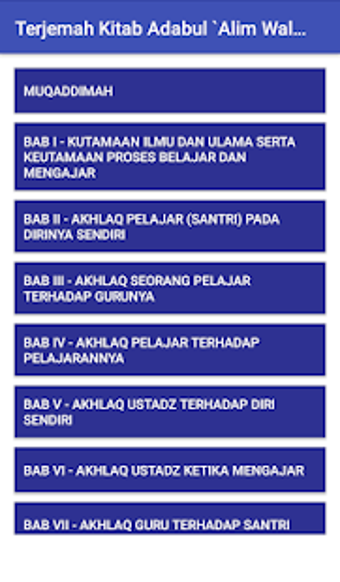 Imagen 0 para Terjemah Kitab Adabul 'Al…
