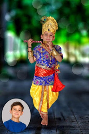 Image 3 for Krishna Photo Suit - Bal …