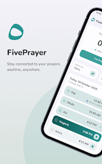 Imagen 0 para FivePrayer - Pray on Time