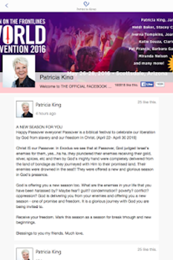 Image 1 for Patricia King Ministries