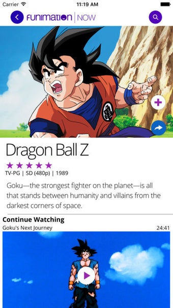 Image 1 for FunimationNow