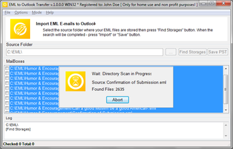 Image 3 for EML to Outlook Transfer