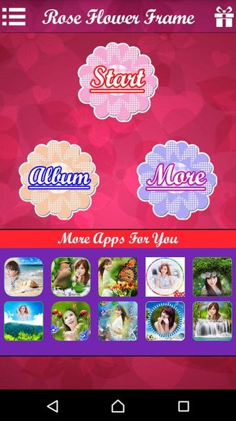 Image 2 for Rose Flower Frame