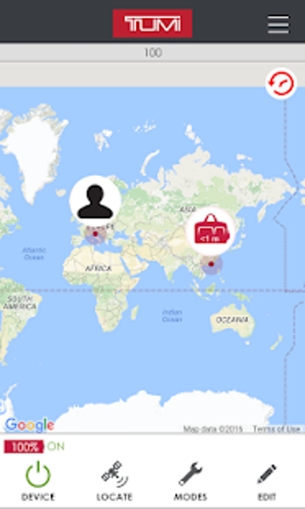 Imagen 2 para TUMI Global Locator