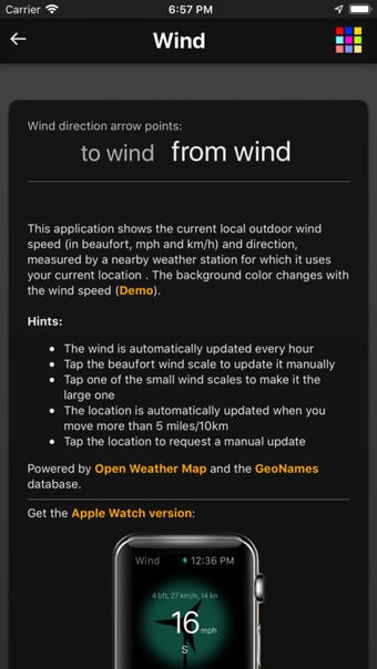 Imagen 0 para Wind App