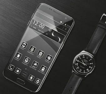 Imagen 1 para Luxury Black Silver Theme