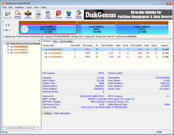Image 0 for DiskGenius Free