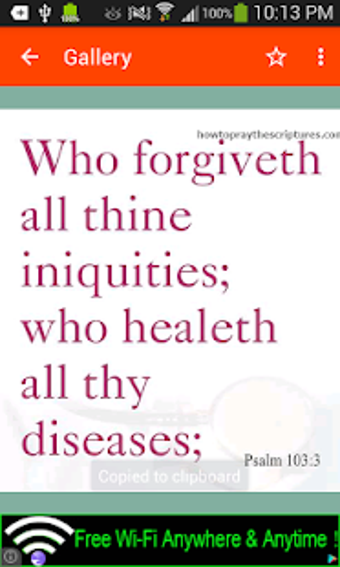 Imagen 0 para Healing scriptures and ve…