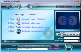Imagen 0 para uSeesoft DVD Audio Ripper