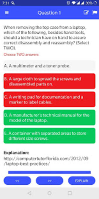 Image 0 for CompTIA A+ Quiz