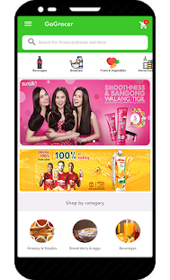 Imagen 1 para GoGrocer - The Supermarke…