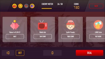 Imagen 1 para Fruit Poker Video Poker