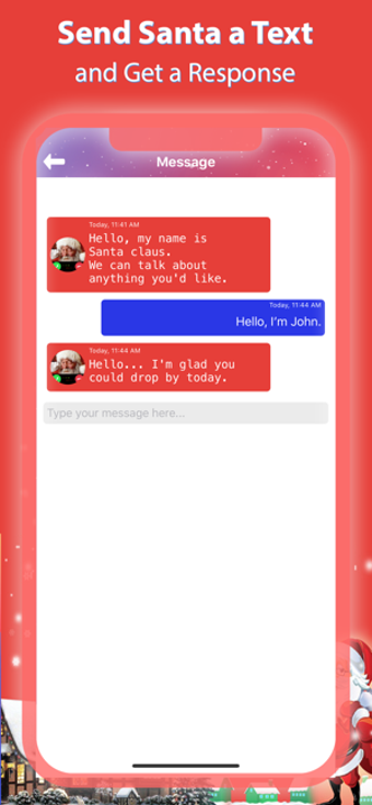 Imagen 1 para Call Santa - Chat Santa C…