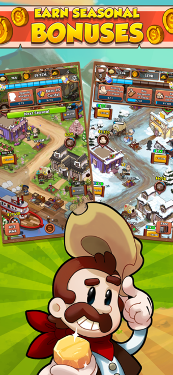 Imagen 3 para Idle Frontier: Western Ta…