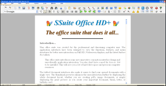 Image 1 for SSuite OmegaOffice HD+