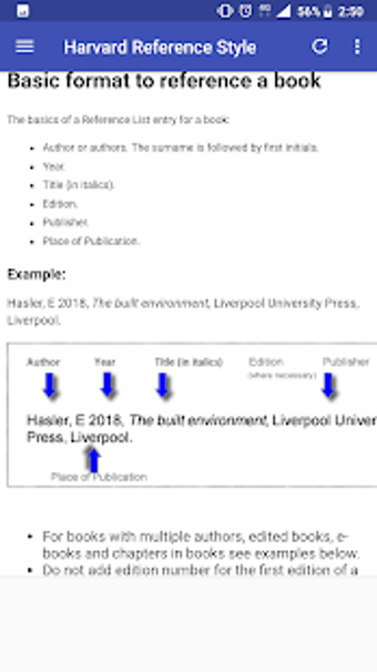 Image 3 for Harvard Reference Style G…
