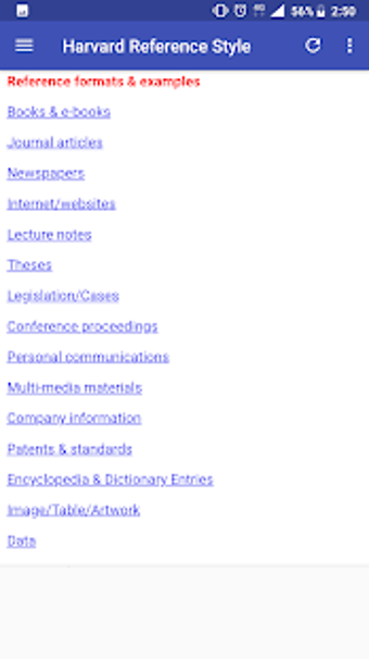 Image 2 for Harvard Reference Style G…