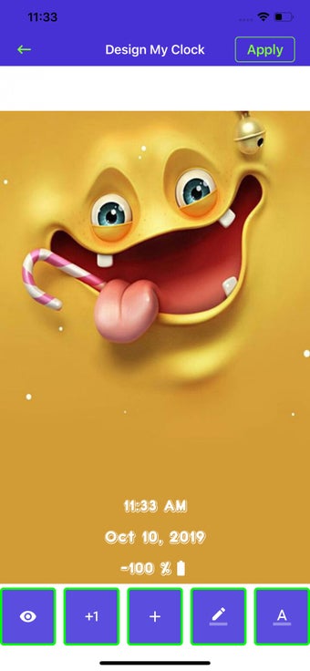 Image 3 for Clock Display Wallpaper C…