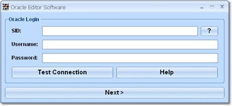 Image 0 for Oracle Editor Software