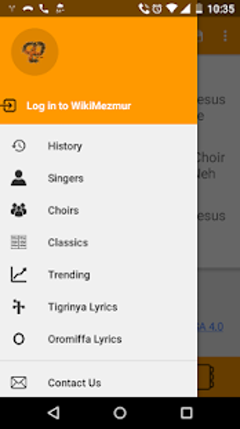 Imagen 1 para WikiMezmur Lyrics Amharic…