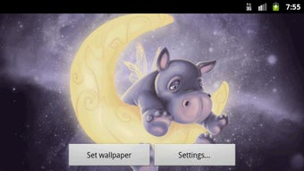 Imagen 1 para Sleepy Hippo Live Wallpap…