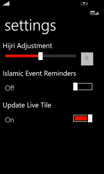 Imagen 2 para Hijri Calendar for Window…