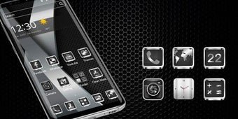 Image 3 for Black Silver Metal Theme
