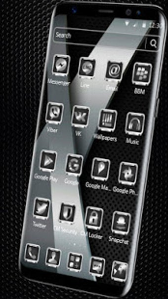 Image 2 for Black Silver Metal Theme