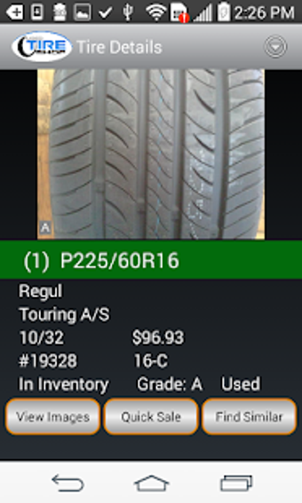 Imagen 1 para Used Tire Shop Inventory