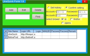 Imagen 0 para LikeQuick Form