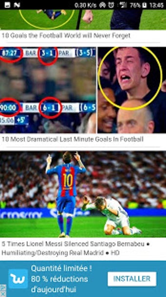 Imagen 2 para football video