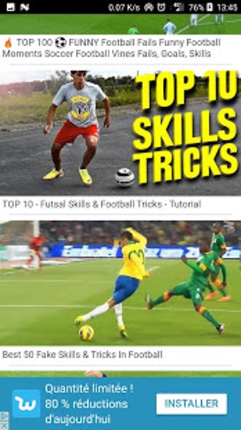 Imagen 0 para football video
