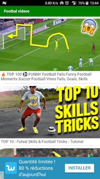 Imagen 2 para football video