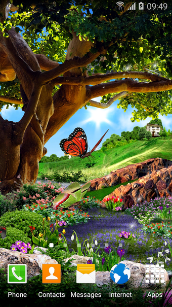 Image 1 for 3D Butterfly Live Wallpap…