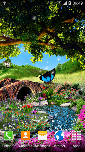 Image 2 for 3D Butterfly Live Wallpap…