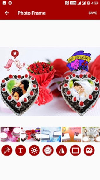 Imagen 1 para Anniversary Cake Dual Pho…